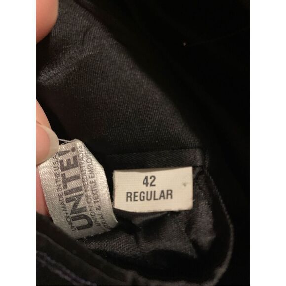 Vintage Bill BLASS Charcoal Gray Cashmere Button Down Blazer Men’s 42 - Picture 16 of 16